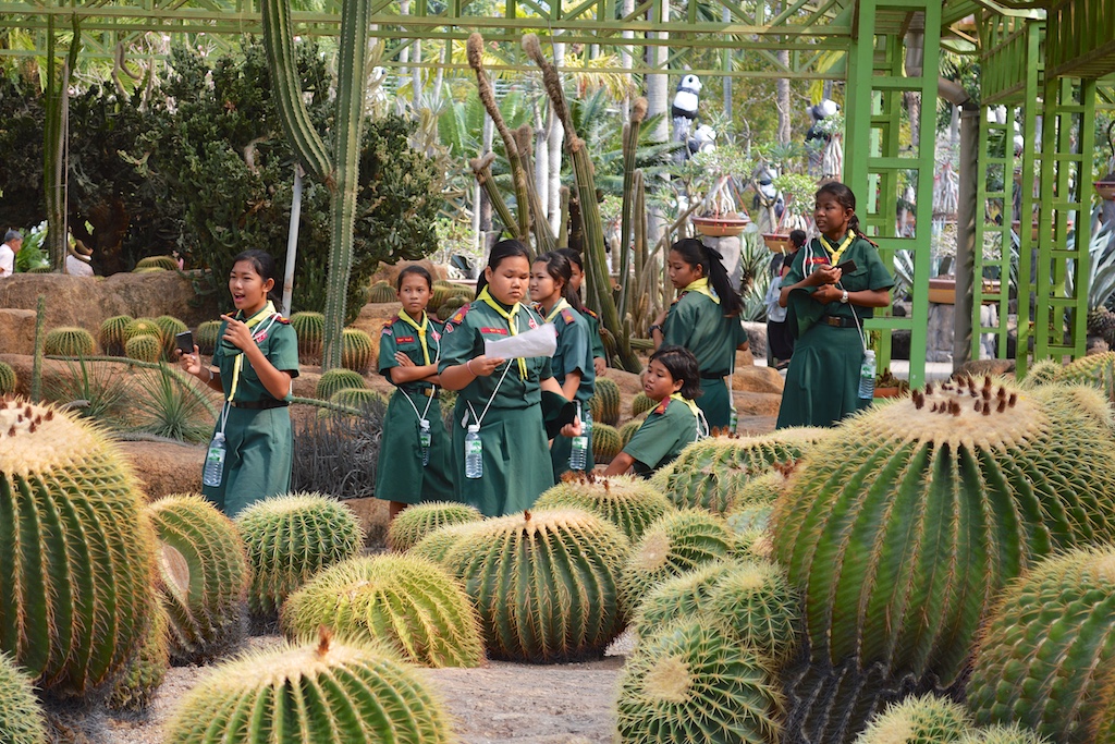 Nong Nooch Tropical Botanical Garden Girl Scouts
