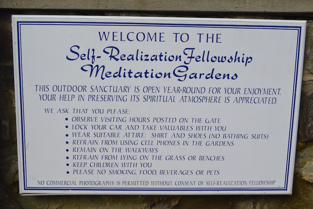 Self Realization Fellowship Meditation Gardens